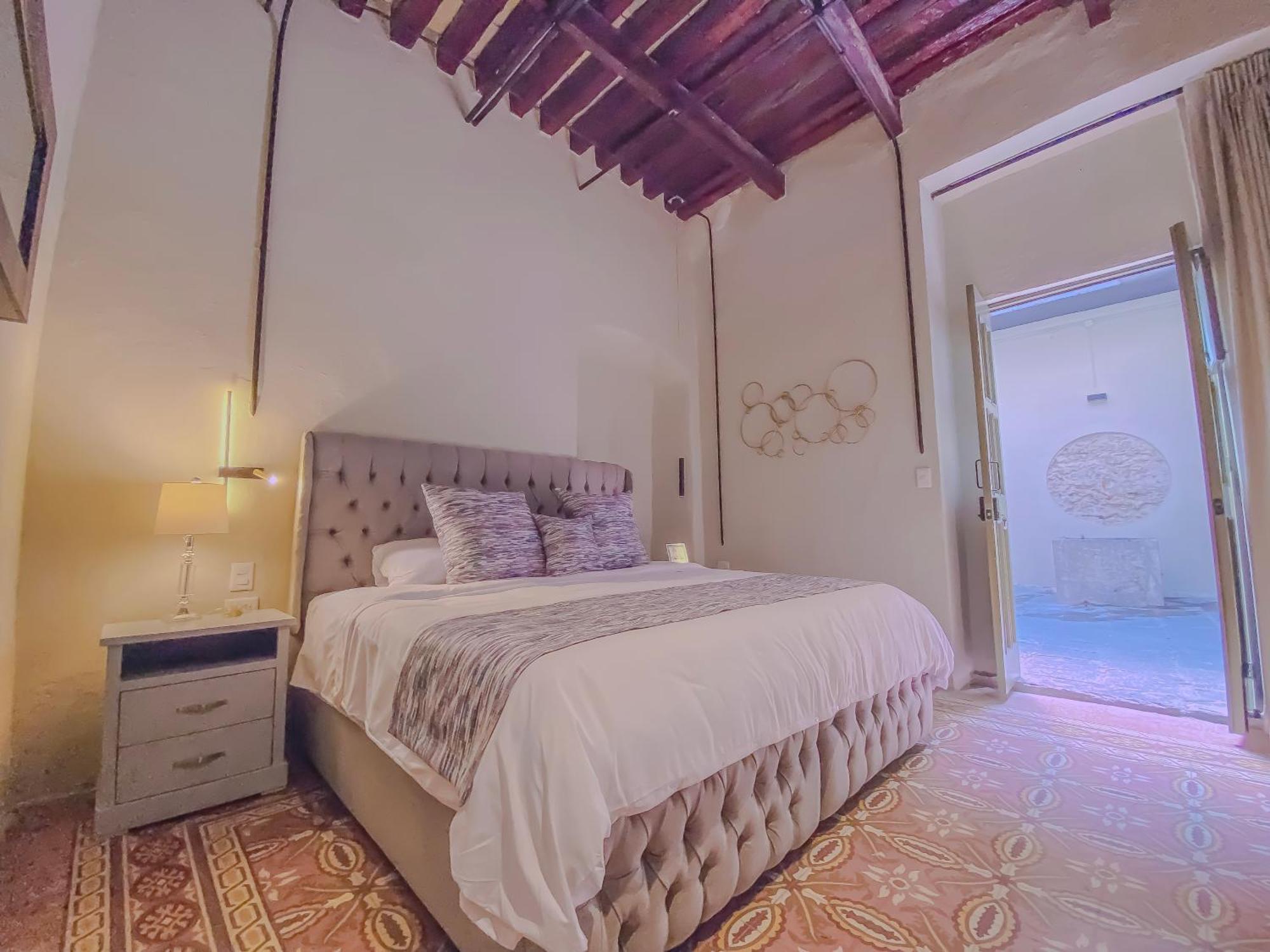 Casa Sta Ines Hotel Puebla Bagian luar foto
