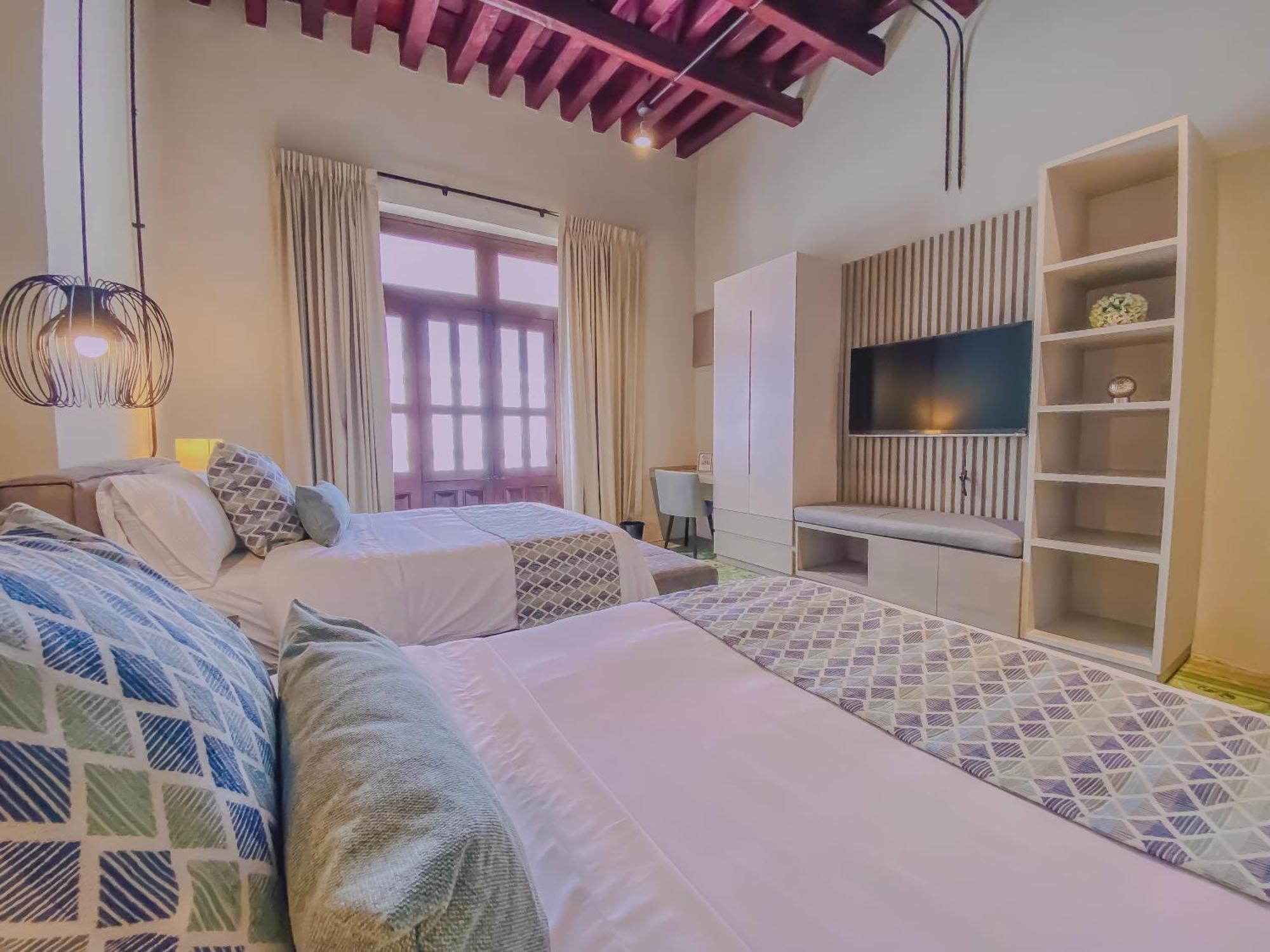 Casa Sta Ines Hotel Puebla Bagian luar foto