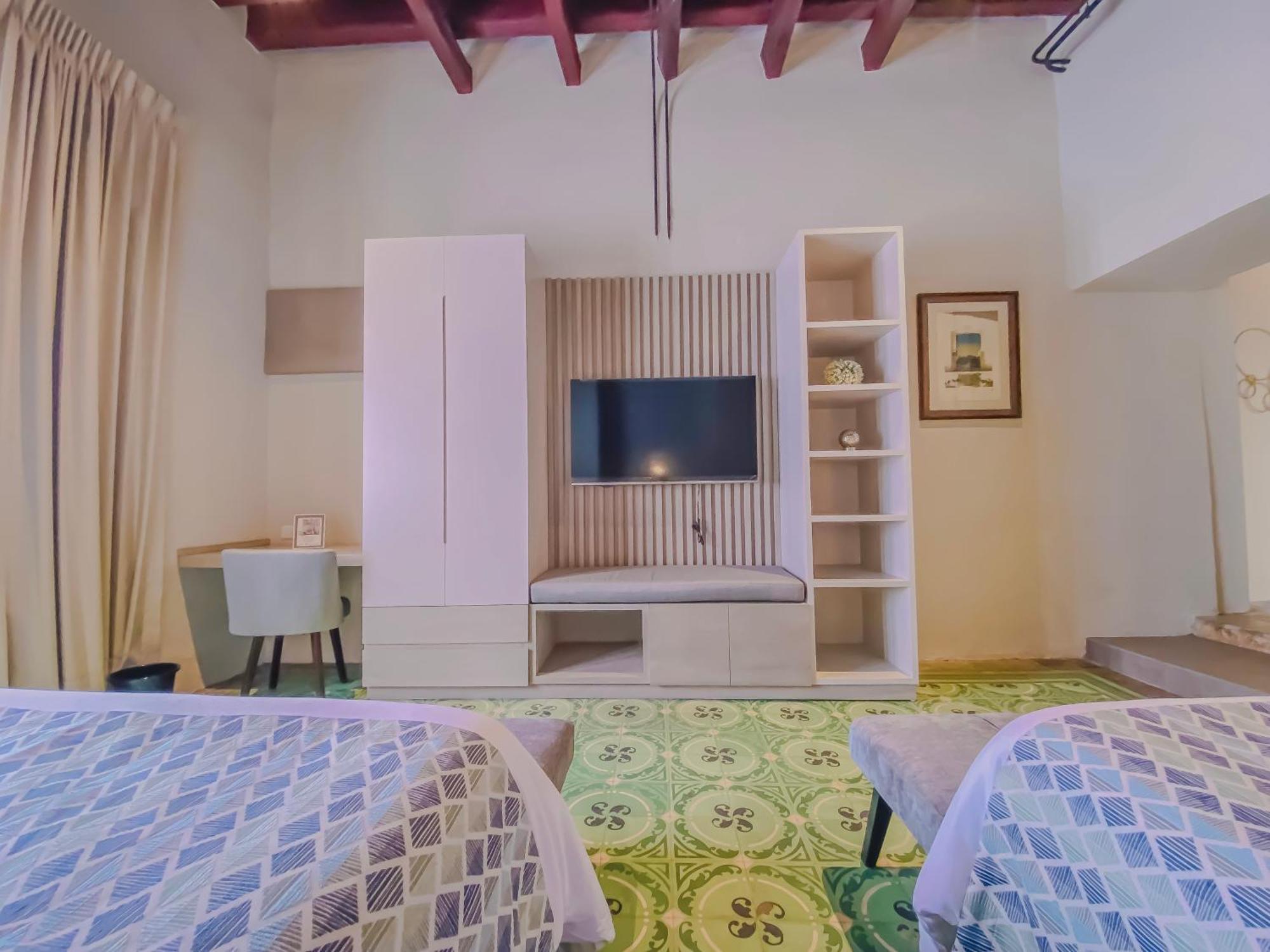 Casa Sta Ines Hotel Puebla Bagian luar foto