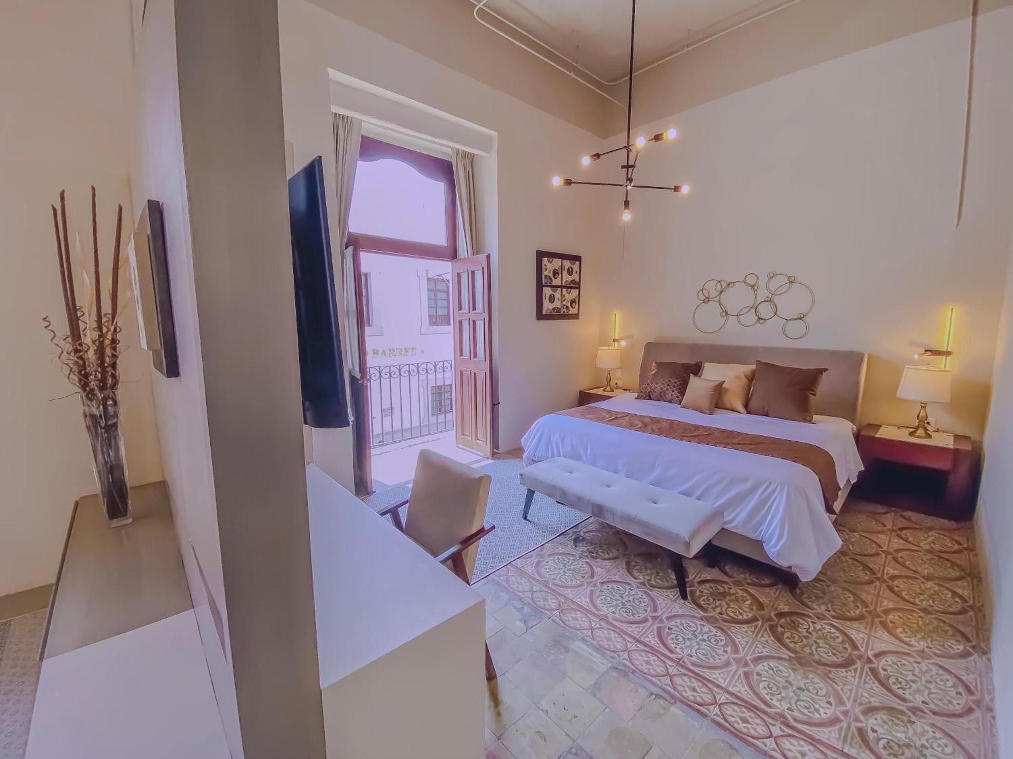 Casa Sta Ines Hotel Puebla Bagian luar foto