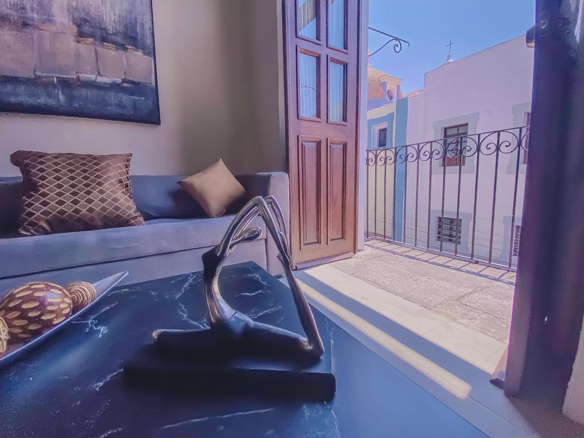 Casa Sta Ines Hotel Puebla Bagian luar foto