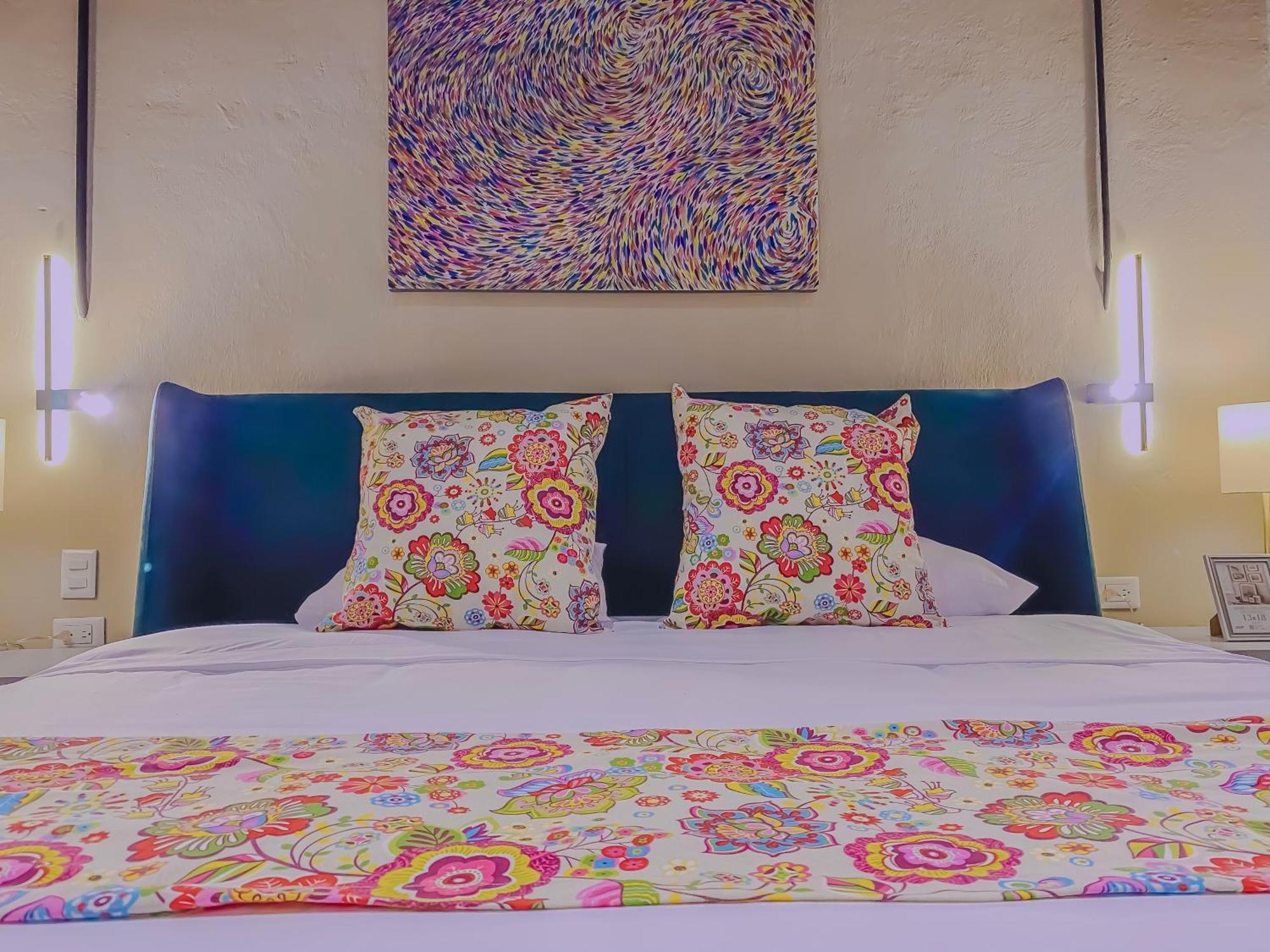 Casa Sta Ines Hotel Puebla Bagian luar foto